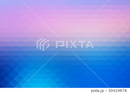 Blue shades pink rows of triangles background Blue shades pink rows of triangles background 30429678