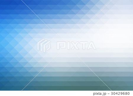 White blue shades rows of triangles background 30429680