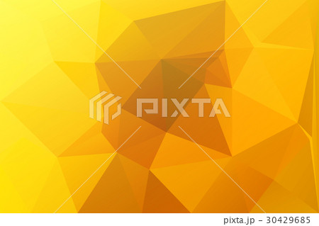 Bright golden yellow low poly background Bright golden yellow low poly background 30429685
