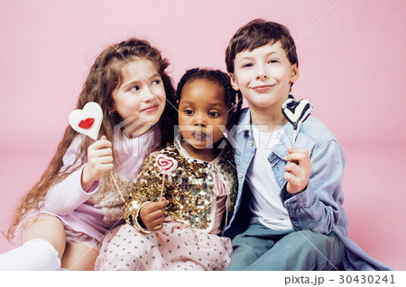 lifestyle people concept: diverse nation children 30430241
