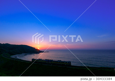 夕焼けの日本海 夕焼けの日本海 30433384