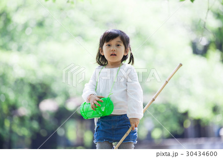 子供　夏休みイメージ 30434600