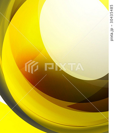 Shiny wave, glass futuristic hi-tech design 30435485