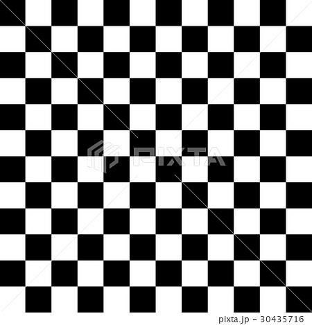 Black and white checkered seamless pattern 30435716