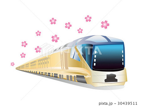 四季島と桜 30439511