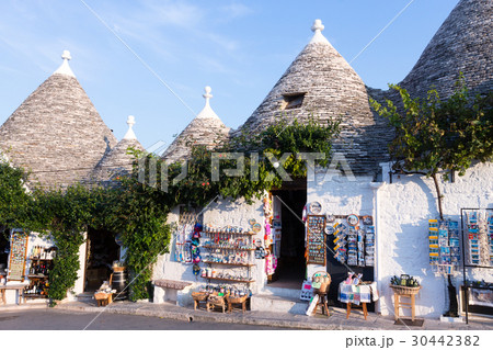 Italian landmark,trulli of Alberobello,Apulia 30442382