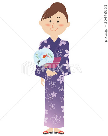 浴衣姿 30443651