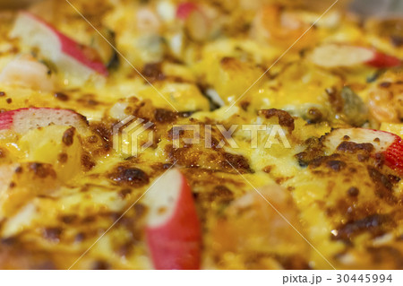 Close up pizza,Topping with cheess and etc Close up pizza,Topping with cheess and etc 30445994