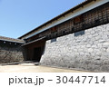 日本の城　熊本城と石垣 30447714