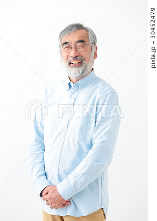シニア男性 ポートレート シニア男性 ポートレート 30452479