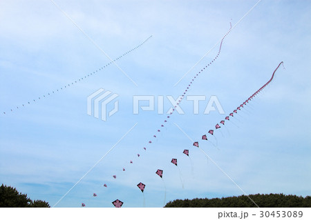 凧揚げ 凧揚げ 30453089