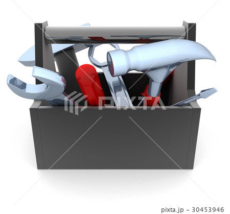 Black toolbox 30453946