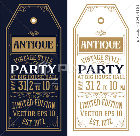 Vintage card for party 30454161