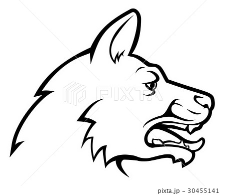 Dog Face Icon 30455141