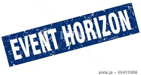 square grunge blue event horizon stamp 30455906