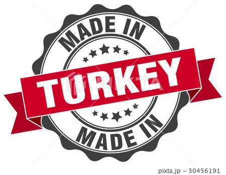 made in Turkey round seal made in Turkey round seal 30456191