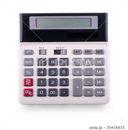 New colored Calculator on white background. 30456653