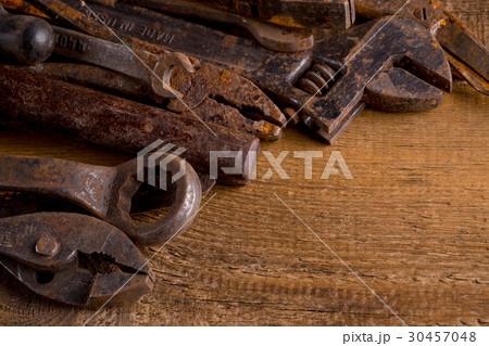 Old rusty tools Old rusty tools 30457048