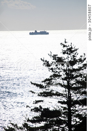 北山崎の海と船 30458807