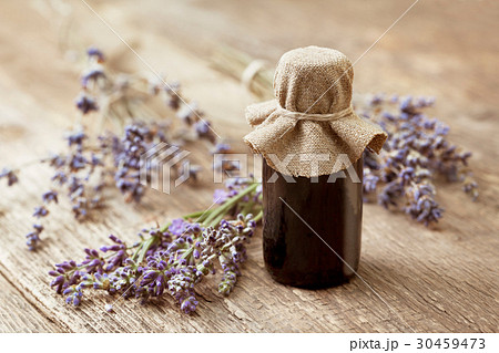 essential oil and lavender 30459473