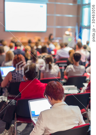 Audience in the lecture hall. 30463056