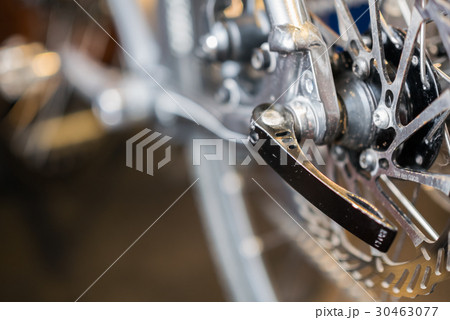 Photo of bicycle carriage close-up 30463077