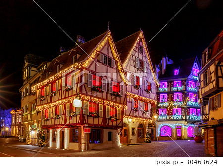 French city Colmar on Christmas Eve. 30463624