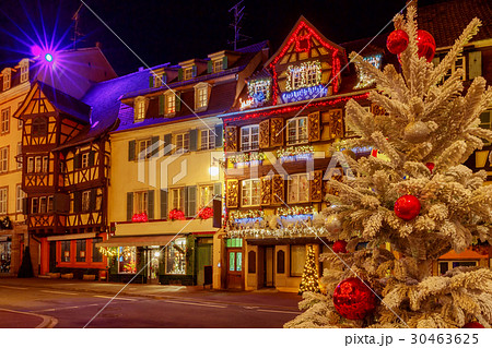 French city Colmar on Christmas Eve. 30463625