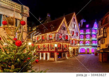 French city Colmar on Christmas Eve. 30463627