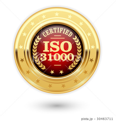 ISO 31000 certified medal - Risk management 30463711