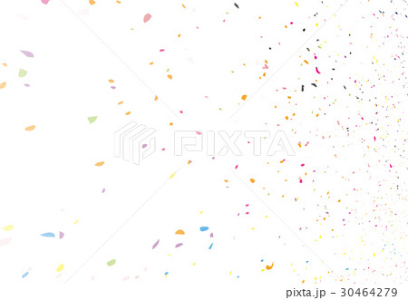 背景 花吹雪 カラフルのイラスト素材