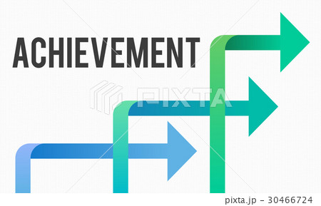 Arrow Sign Icon with Business Concept Word 30466724