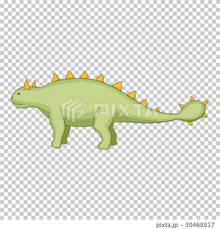 Kentrosaurus icon, cartoon style 30468817
