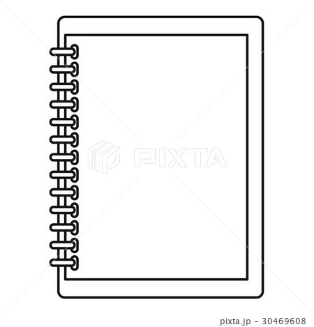 Sketchbook icon, outline style 30469608