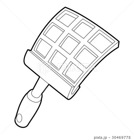 Swatter icon, outline style Swatter icon, outline style 30469778