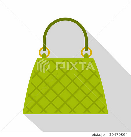 Beautiful bag icon, flat style Beautiful bag icon, flat style 30470364