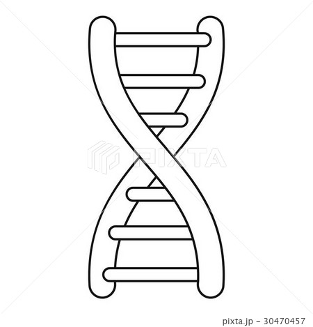 Dna icon, outline style Dna icon, outline style 30470457