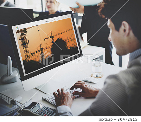 Under Construction Building Architecture Concept Under Construction Building Architecture Concept 30472815
