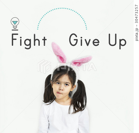 Motivation Attitude Fight Give Up Illustration 30473257