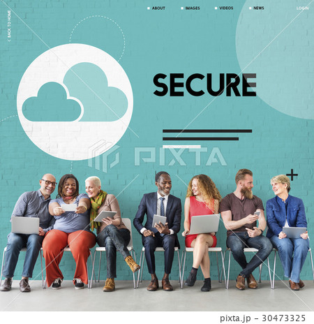 Cloud Computing Data Icon Sign 30473325