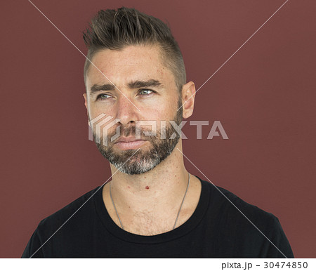 Men Adult Spiky Hair Candid 30474850