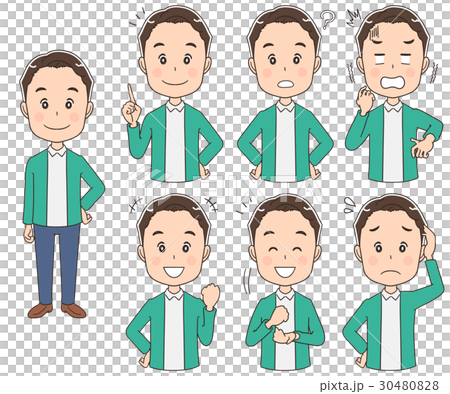 Men of the Alphaur generation (set, whole body) 30480828