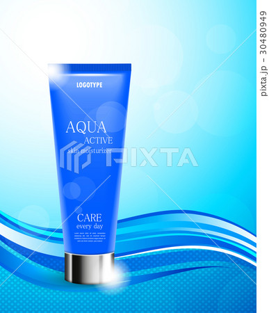 Skin moisturizer cosmetic ads template 30480949