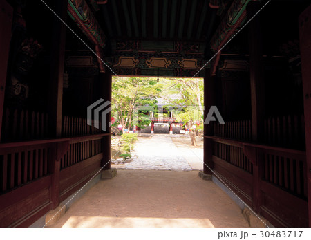 古建築 内蔵寺 ドア 30483717