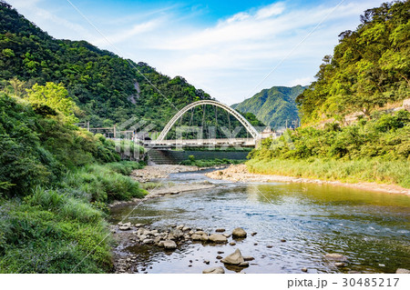 Bridge near Houtong station, Houtong, Taiwan 30485217