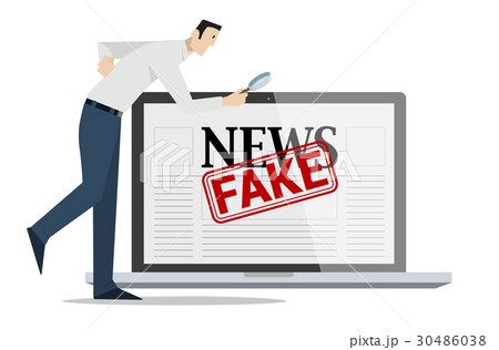 Checking Fake News Concept. 30486038