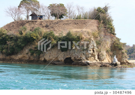 船舶から見た鯛崎島 30487496