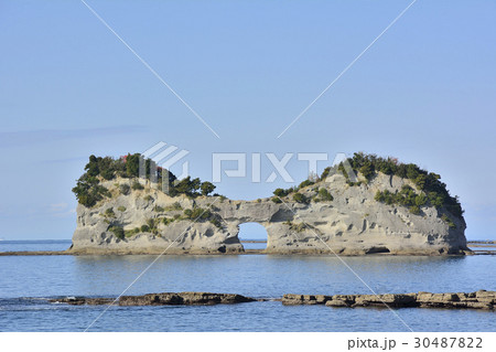 円月島　白浜　和歌山 30487822