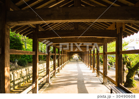 岡山県 岡山市 吉備津神社 廻廊 岡山県 岡山市 吉備津神社 廻廊 30490608