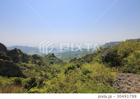 香川県小豆島町 寒霞渓 四望頂からの風景(表12景 第12景) 香川県小豆島町 寒霞渓 四望頂からの風景(表12景 第12景) 30491799